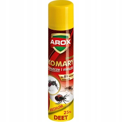Środek na komary kleszcze i meszki spray 90 ml