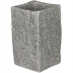 Kubek łazienkowy szary 11 cm Pedro