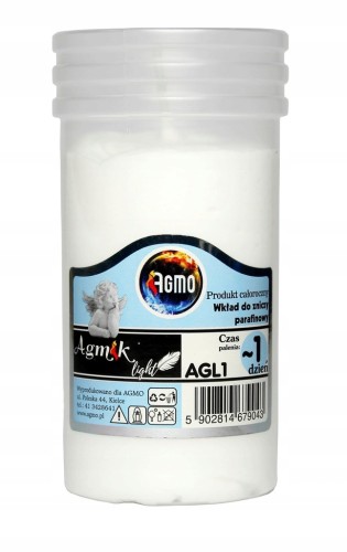 Wkład parafinowy do zniczy na lato 1 dzień