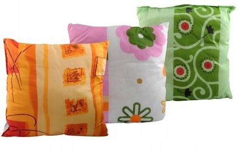 Poduszka dekoracyjna kolorowa jasiek 40x40 cm