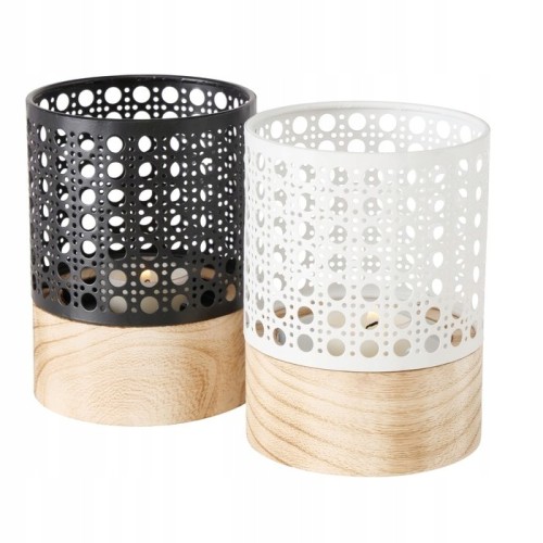 Świecznik metalowy na tealight 12 cm Kenda