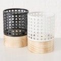 Świecznik metalowy na tealight 12 cm Kenda