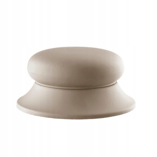 Uchwyt silikonowy do pokrywki szklanej beżowy