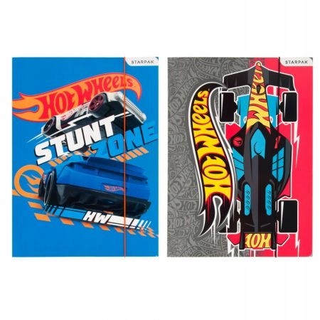 Teczka z gumką A4 Hot Wheels