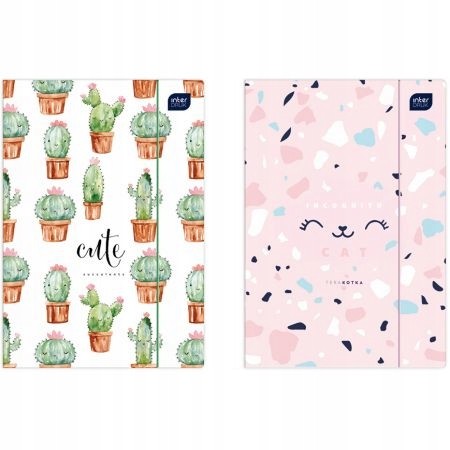 Teczka z gumką A4 dla dziewczynki Trends Girls