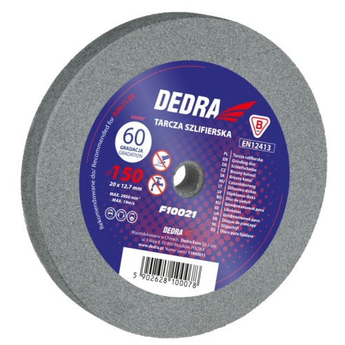 Tarcza szlifierska do metalu 150 x 16 x 12,7 mm