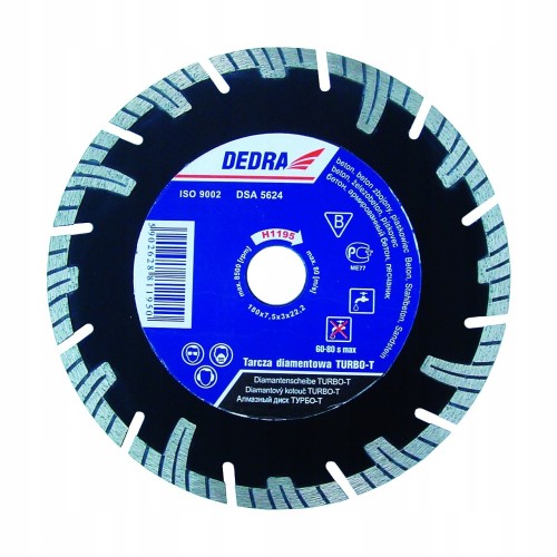 Tarcza diamentowa do betonu Turbo-T 115 x 22 mm