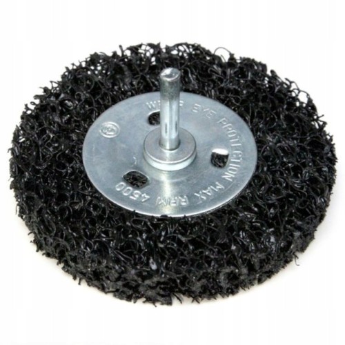 Tarcza z włókniny ściernej z trzpieniem 100 mm