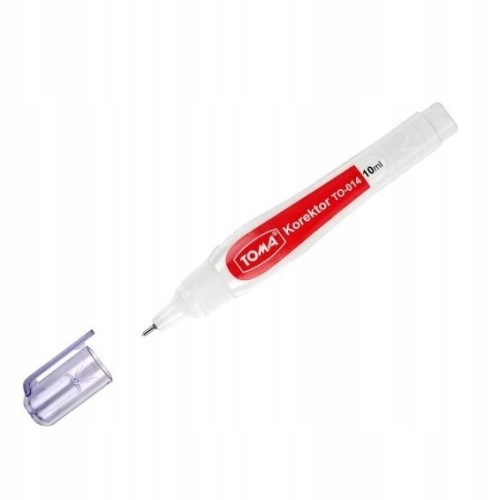 Korektor w piórze z metalową końcówką 10 ml