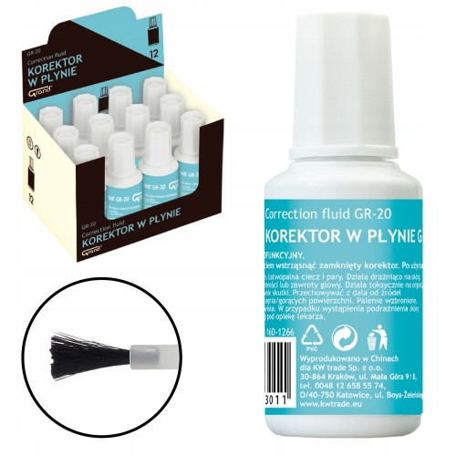Grand Korektor w płynie z pędzelkiem 20 ml