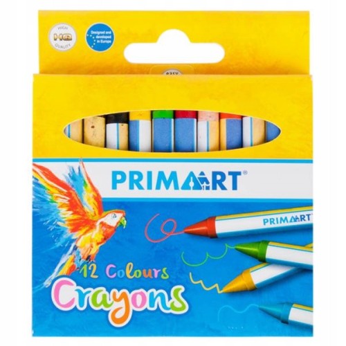 Kredki woskowe świecowe 12 kolorów