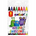 Kredki świecowe 8 kolorów
