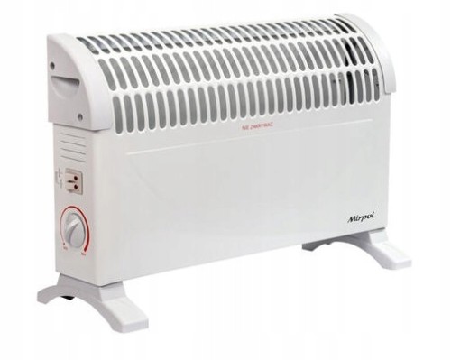 Grzejnik elektryczny biały wolnostojący 1500 W