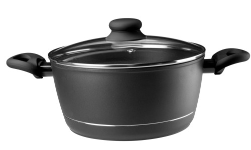 Garnek z pokrywką nieprzywieralna powłoka 4,5 l Royal