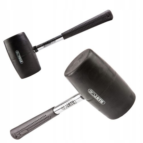 Młotek gumowy brukarski dwustronny 90 mm