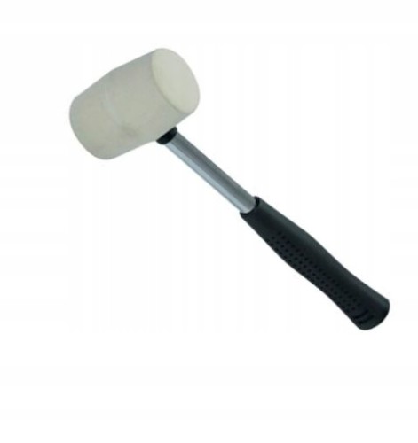Młotek gumowy blacharski biały 450 g