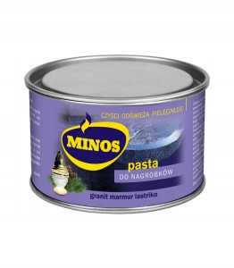 Minos Pasta do czyszczenia pielęgnacji nagrobków 240 g