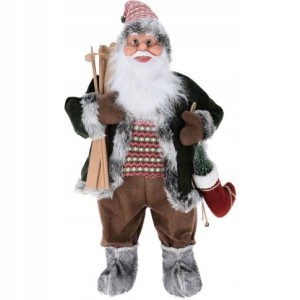 Święty Mikołaj figurka ozdobna świąteczna stojąca 80 cm