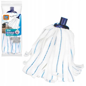 Wkład do mopa paskowy z mikrofibry CRISTAL