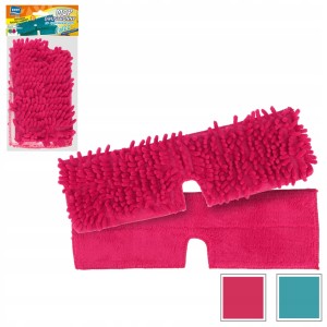 Wkład do mopa płaski z mikrofibry dwustronny 2 szt Falco