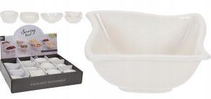 Miseczki na przekąski białe porcelanowe 9 cm