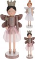 Anioł figurka świąteczna drewniana 36 cm