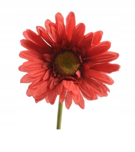 Gerbera czerwona sztuczna do wazonu 50 cm