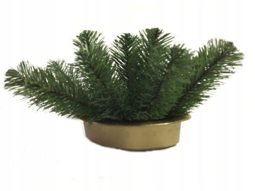 Podkład pod stroik na cmentarz zielony łódka 25 cm