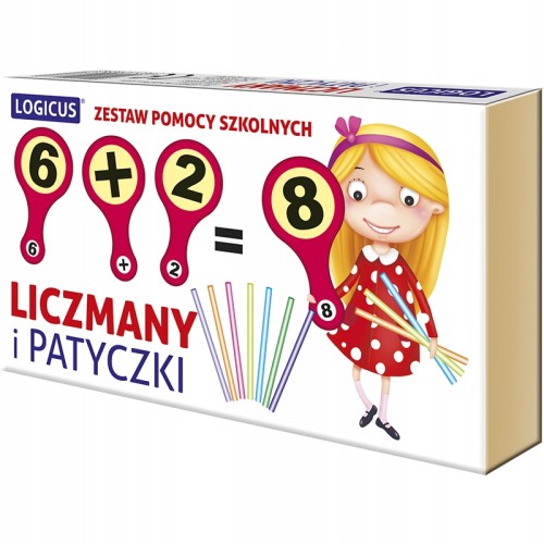Gra planszowa edukacyjna dla dzieci Liczmany