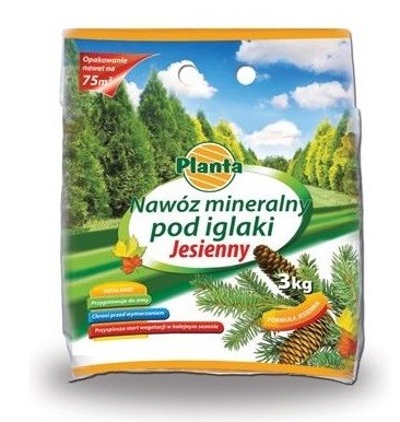 Nawóz mineralny do iglaków jesienny 3 kg