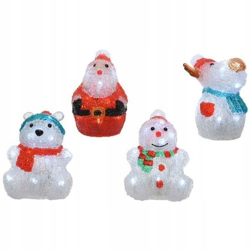 Figurka świąteczna ozdobna mix 16 cm