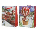 Torebka na prezenty papierowa wielokolorowa 42 cm