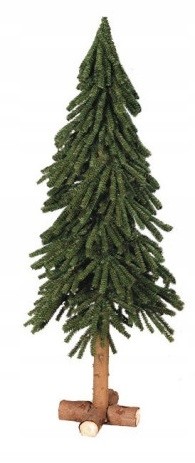 Sztuczna choinka drzewko świąteczne na pniu 60 cm