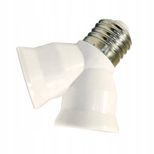 Przejściówka rozdzielacz gniazda 2xE27