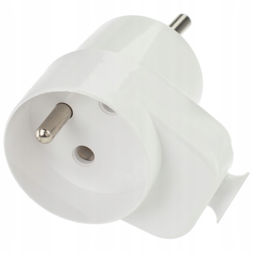 Rozgałęźnik z gniazdem pojedynczym uziemienie 16 A