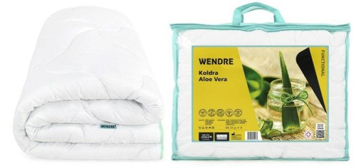 Kołdra antyalergiczna do spania biała 160x200 cm