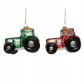 Zawieszka na choinkę świąteczna traktor 7 cm