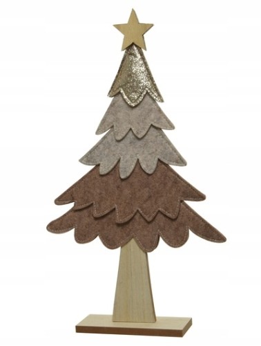 Figurka świąteczna na stół choinka 40 cm