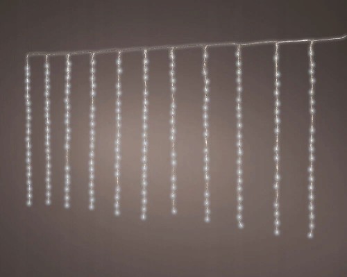 Kurtyna świetlna zewnętrzna LED sople 200x100 cm