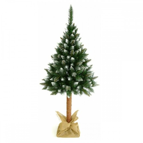 Sztuczna choinka na pniu ośnieżona 220 cm