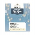 Lampki świąteczne LED ozdobne światełka 93 cm