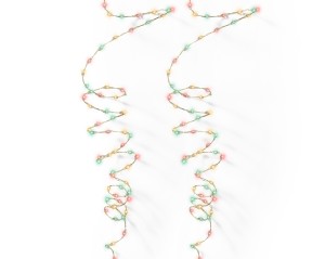 Lampki kolorowe ozdobne micro LED 1,59 m