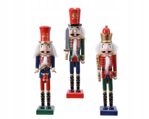 Figurka dziadek do orzechów świąteczna 25 cm