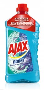 Płyn mycia do podłóg uniwersalny Ajax lawendowy 1l