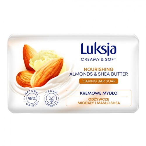 Mydło w kostce Luksja migdały i masło shea 90 g
