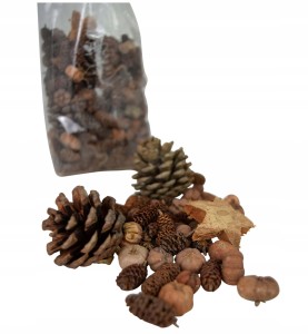 Ozdoby świąteczne dekoracyjne do stroika zestaw mix 