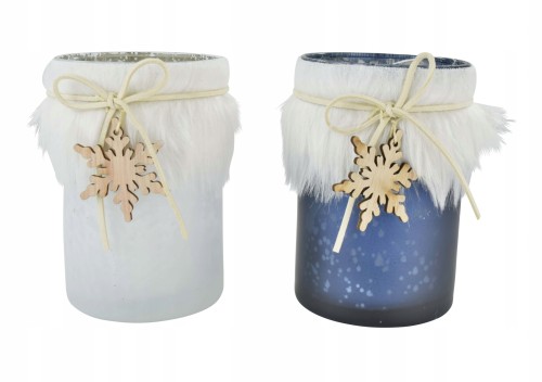 Latarnia dekoracyjna świąteczna lampion 12 cm