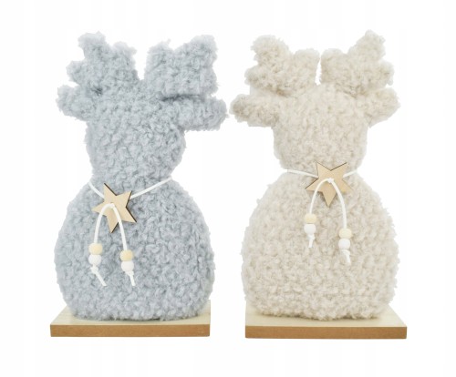 Figurka dekoracyjna świąteczna łoś 28 cm 