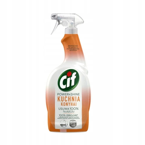 CIF płyn do czyszczenia w sprayu przeciw tłuszczowi 750 ml