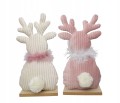 Figurka świąteczna dekoracyjna renifer 24cm